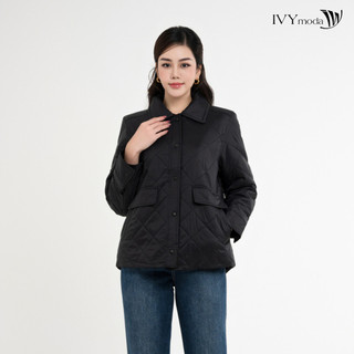 Áo khoác chần bông quả trám nữ ivy moda ms 70b8901