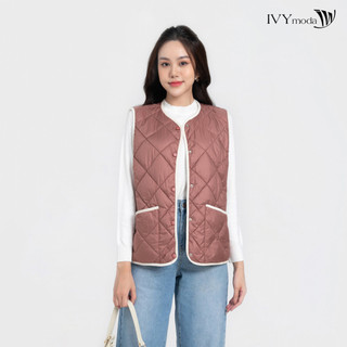  Áo gile nữ chần bông IVY moda MS 79B8899 