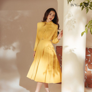 Ladonna dress - đầm xòe vai kiểu nữ ivy moda ms 48m8518