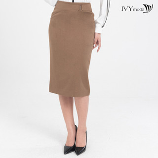 Chân váy bút chì cạp kiểu ivy moda ms 31m8205