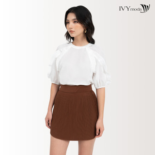 Chân váy dập ly nhỏ ivy moda ms 31b9452