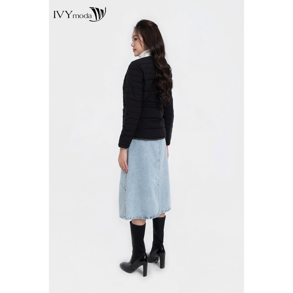 Áo phao chần bông viền vặn thừng nữ IVY moda MS 70B8885 | BigBuy360 - bigbuy360.vn