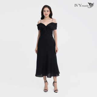 Edana dress - đầm maxi lụa nữ ivy moda ms 45s2725