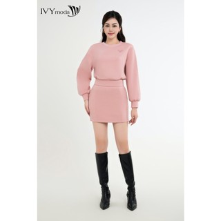 Chân váy thun dáng mini IVY moda MS 31T0118