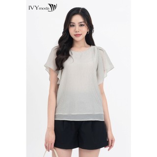 Áo lụa cánh tiên nữ IVY moda MS 16M7609
