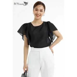Áo lụa cánh tiên nữ IVY moda MS 16M7609