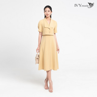 Áo vest cách điệu tay bồng nữ ivy moda ms 67m8263