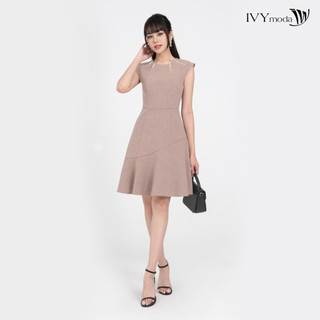 Đầm xòe đính hạt nữ ivy moda ms 41m8148