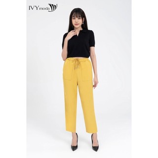 Quần lửng ống đứng nữ ivy moda ms 22m7615