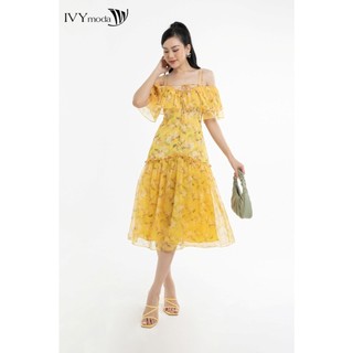 Đầm voan đuôi cá IVY moda MS 48T0211