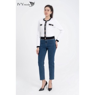 Quần jeans nữ dáng skinny ivy moda ms 25m7824