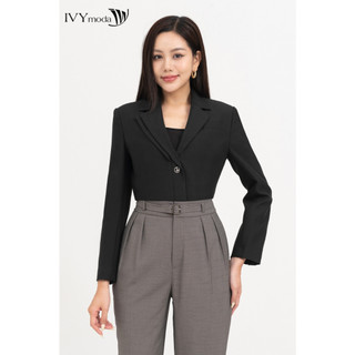 Áo vest dáng croptop nữ ivy moda ms 67b9595