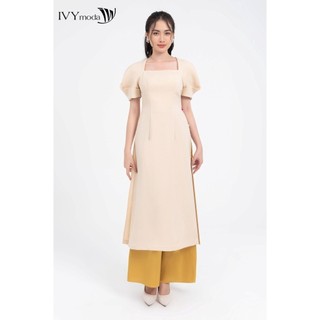 Bộ áo dài ngọc châu ivy moda ms 86m8026