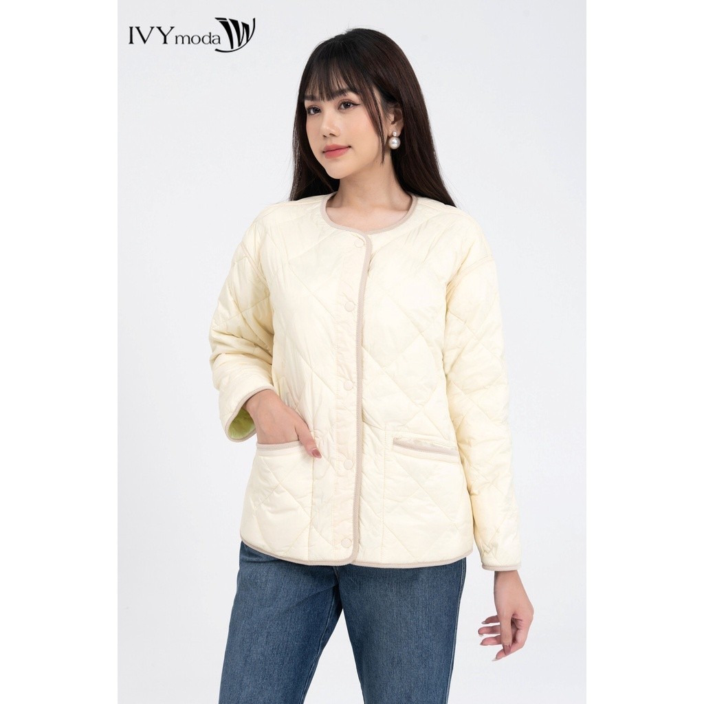 Áo khoác phao nữ 2 mặt IVY moda MS 70B8898 | BigBuy360 - bigbuy360.vn