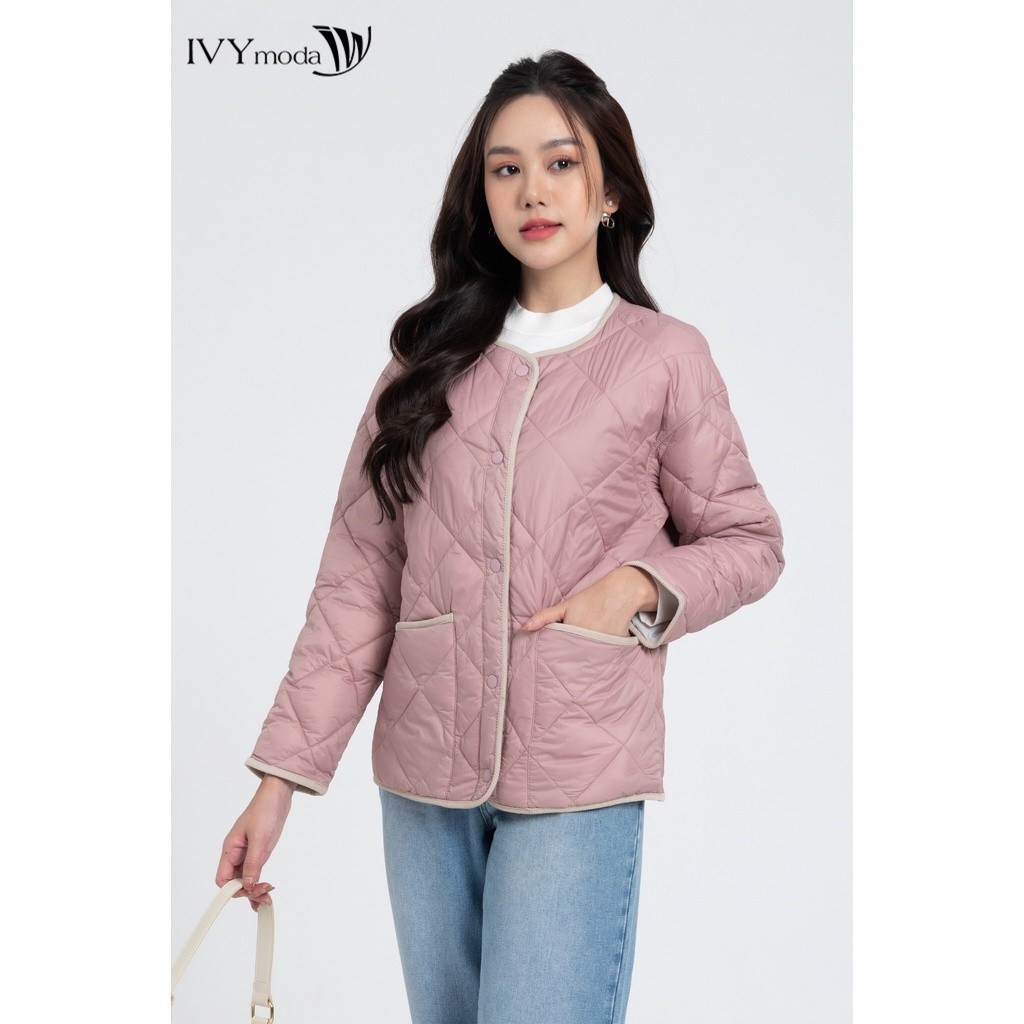 Áo khoác phao nữ 2 mặt IVY moda MS 70B8898 | BigBuy360 - bigbuy360.vn