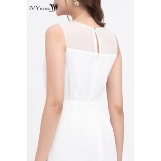 Đầm Chiffon cổ V nữ IVY moda MS 41M8317