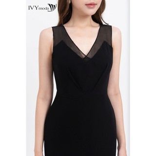 Đầm Chiffon cổ V nữ IVY moda MS 41M8317