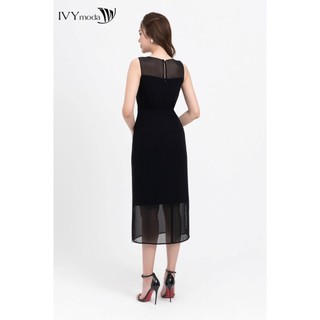 Đầm Chiffon cổ V nữ IVY moda MS 41M8317