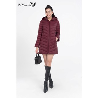 Áo khoác phao chần bông dáng dài nữ ivy moda ms 71b8004