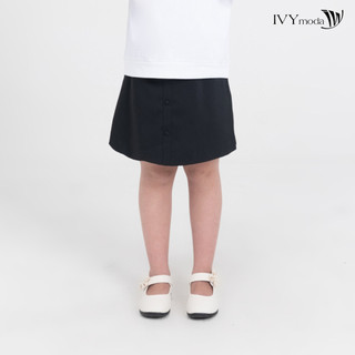 Chân váy chữ a phối hàng khuy bé gái ivy moda ms 31g1613