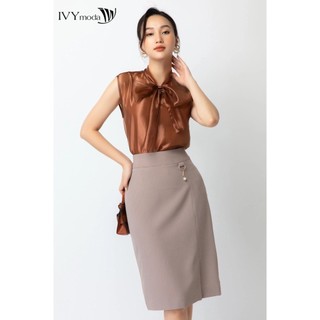Chân váy kẻ bút chì ivy moda ms 30m6808