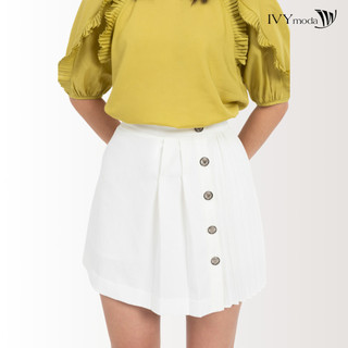 Chân váy xếp ly lệch 1 bên ivy moda ms 31b9447
