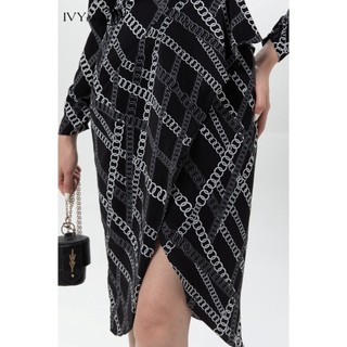 Đầm xếp cutout IVY moda MS 48B9143