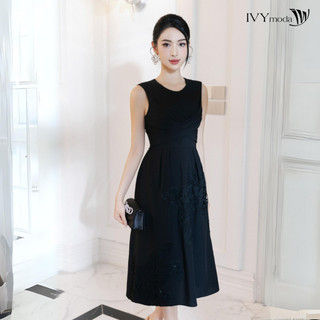Almira dress - đầm dạo phố dáng xòe nữ ivy moda ms 41m8327