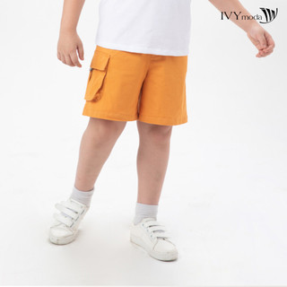 Quần sooc bé trai phối túi ngắn ivy moda ms 20k1472