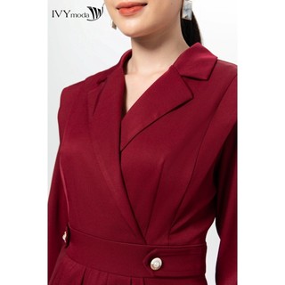 Đầm nữ dáng vest IVY moda MS 48M7136
