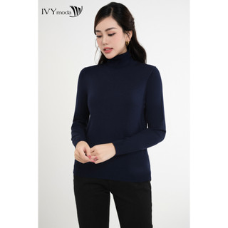 Áo len nữ cổ lọ IVY moda MS 58P0075