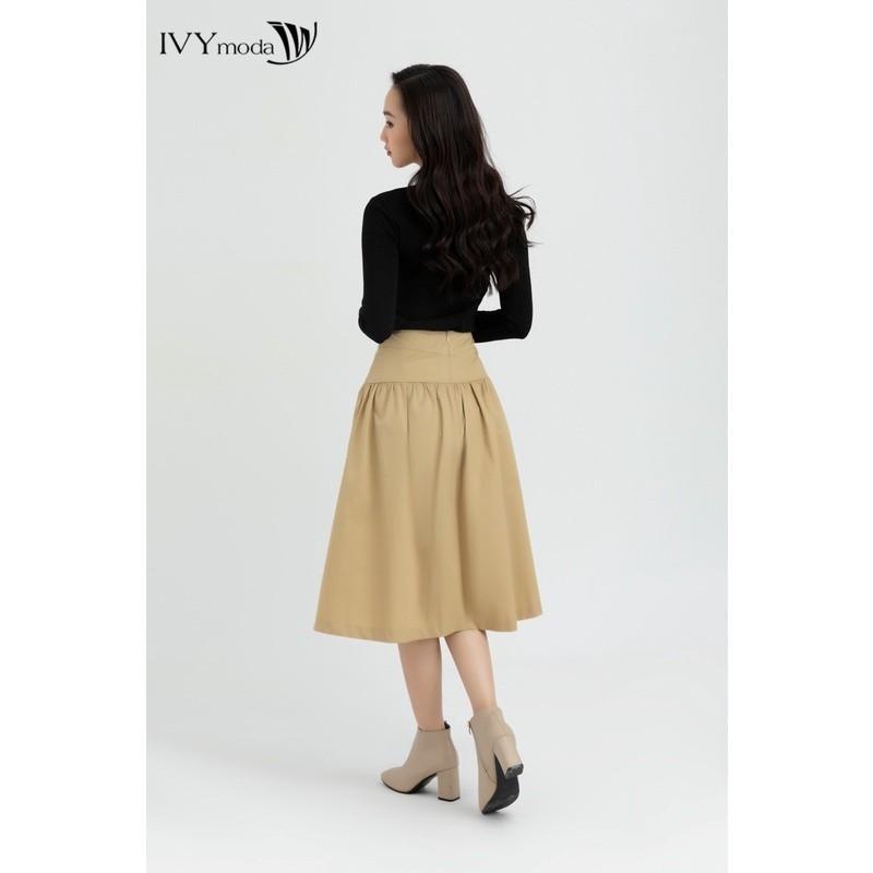 Áo thun nữ trơn cổ tròn IVY moda MS 58P0157 | BigBuy360 - bigbuy360.vn