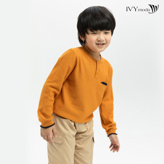 Áo len bé trai cài khuy ivy moda ms 58k0778