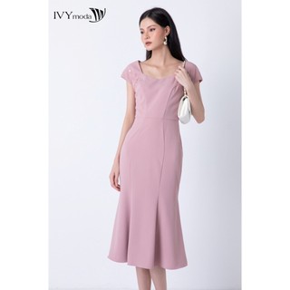 Đầm đuôi cá 2 lớp IVY moda MS 48M6734