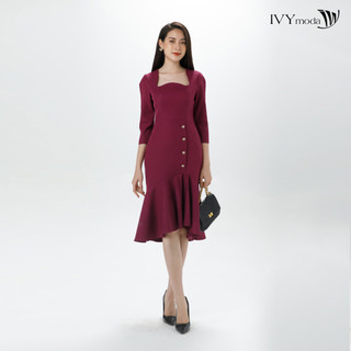 Đầm đuôi cá dáng dài ivy moda ms 48m7088