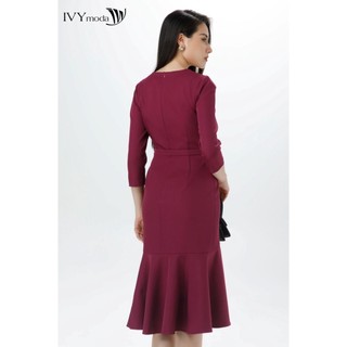 Đầm đuôi cá dáng dài IVY moda MS 48M7088