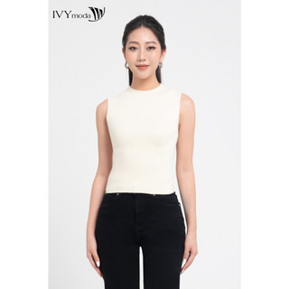 Áo len nữ ôm tay sát nách ivy moda ms 56b8052