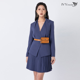 Áo vest nữ cổ bẻ IVY moda MS 67B8778