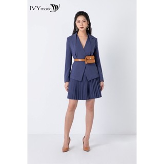 Áo vest nữ cổ bẻ IVY moda MS 67B8778