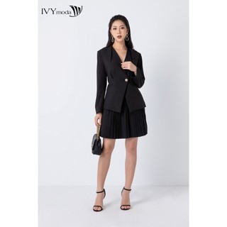 Áo vest nữ cổ bẻ IVY moda MS 67B8778
