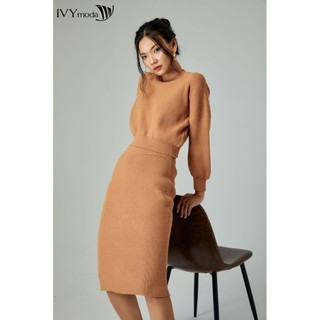 Chân váy len dáng ôm IVY moda MS 30B7961