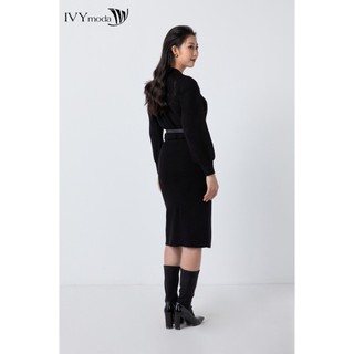 Chân váy len dáng ôm IVY moda MS 30B7961