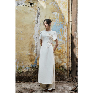 Bộ áo dài diễm thư nữ ivy moda ms 86m8550