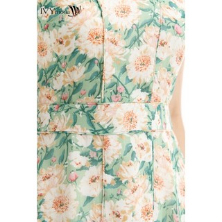 Đầm hoa tay hến IVY moda MS 41M7267