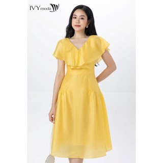 Đầm cánh tiên trễ lưng ivy moda ms 48m7284