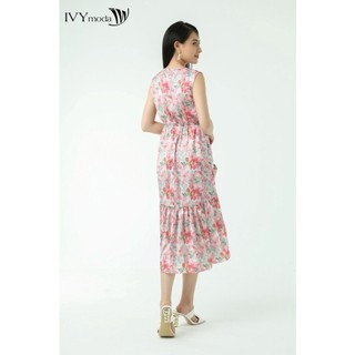 Đầm lụa đuôi cá IVY moda MS 41M7338