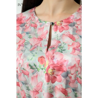 Đầm lụa đuôi cá IVY moda MS 41M7338