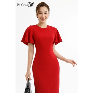 Đầm ôm cánh tiên IVY moda MS 48M7664