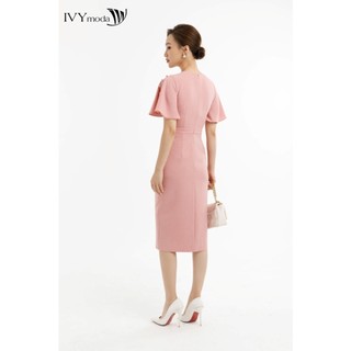 Đầm ôm cánh tiên IVY moda MS 48M7664