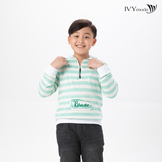 Áo hoodie bé trai brave ivy moda ms 59k1432